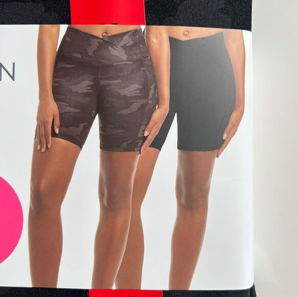 Danskin Women’s High Waist Fit Bike Short 2 Pack - Picture 8 of 8